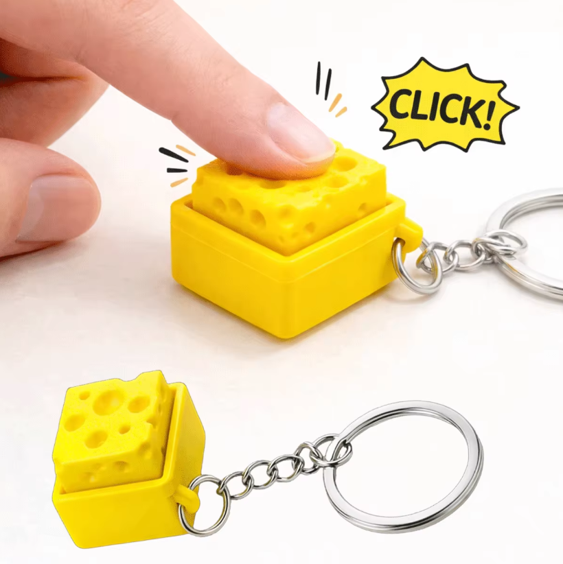 3D Printing Keychain - 3D Drukowany Mini Klawisz Klawiatury w