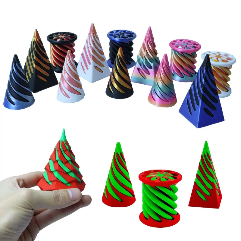 3D Printing Technology - Stożek spiralny z nadrukiem 3D Highpass