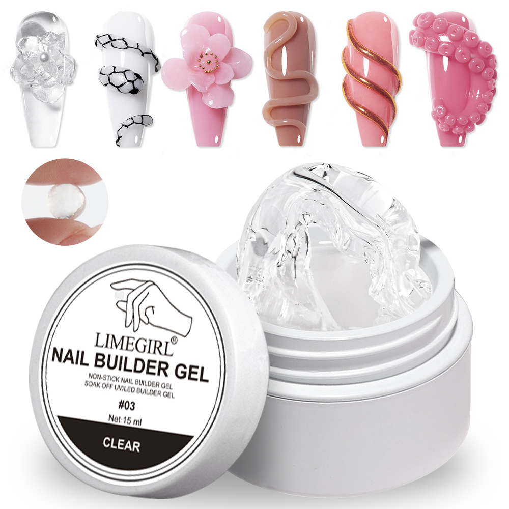 3D Printing Epoxy Resin - LIMEGIRL 15g Żel do przedłużania paznokci