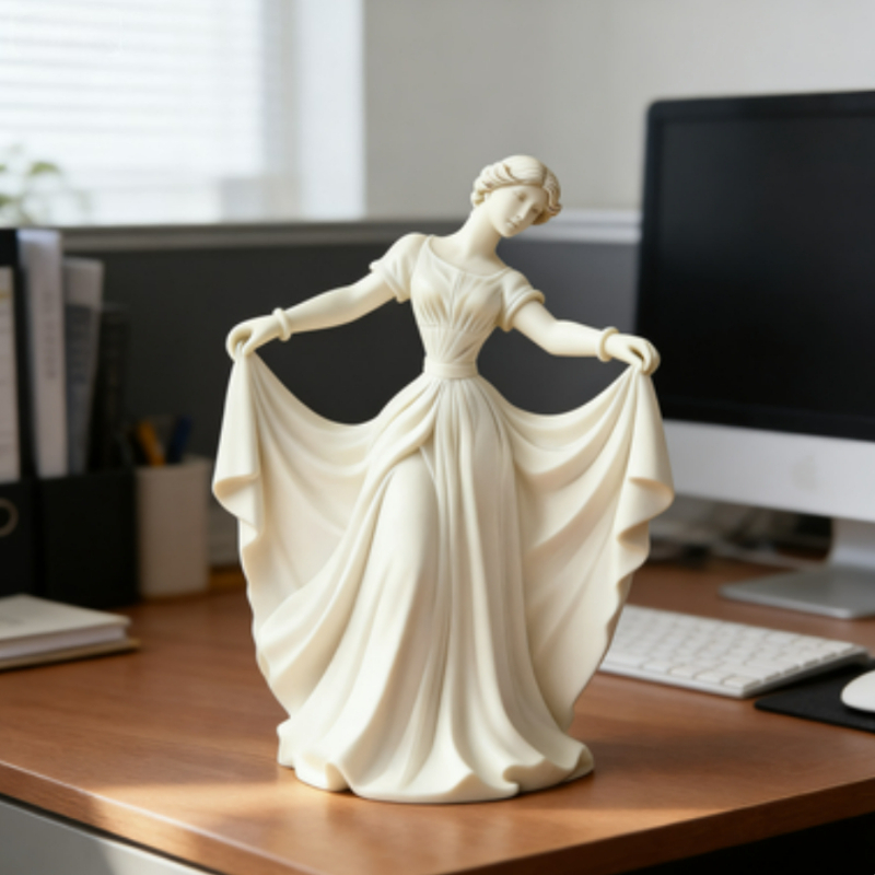 3D Printing Technology - Drukowana w 3D rzeźba baletnicy -