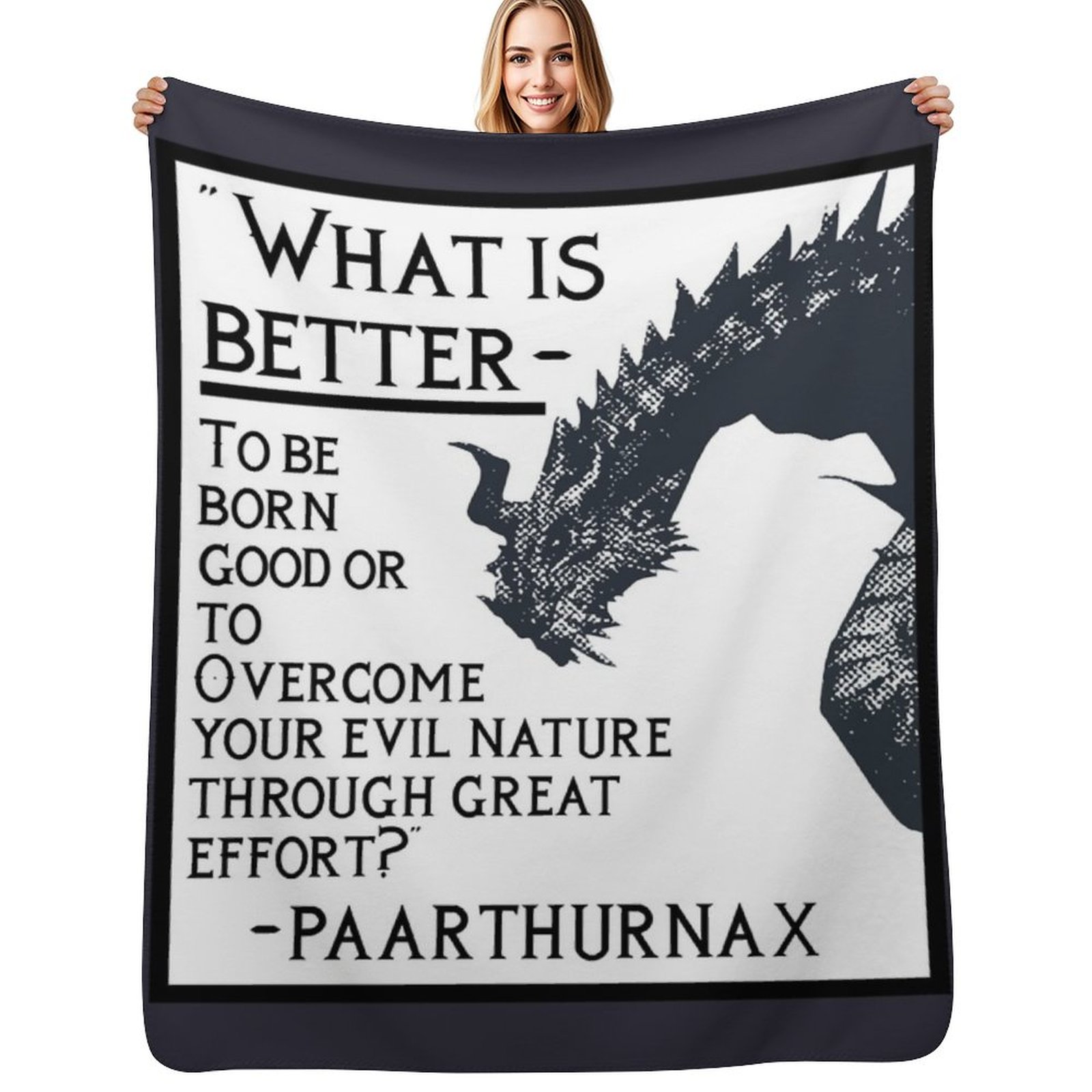 3D Printing Quote - Cudowny cytat z grafiki Memory Paarthurnax