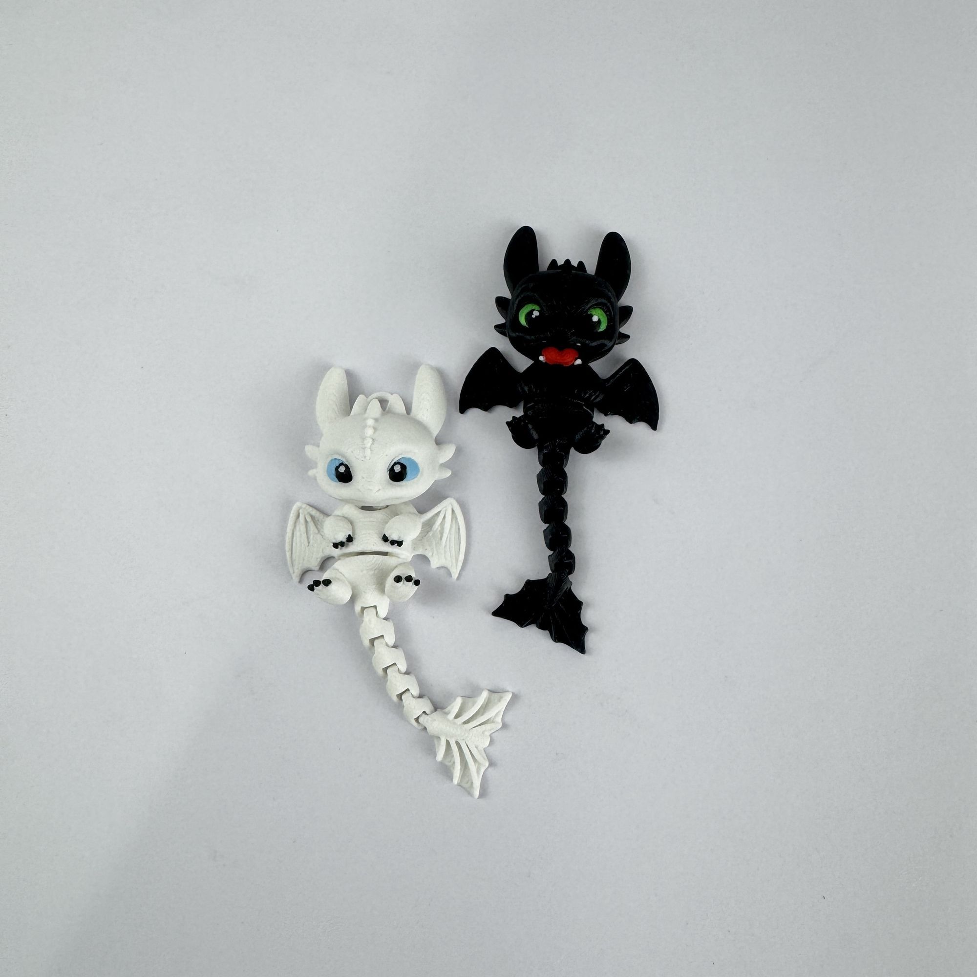 Drukowany w 3D ruchomy brelok- – 3D Printing Dragon recenzja i cena