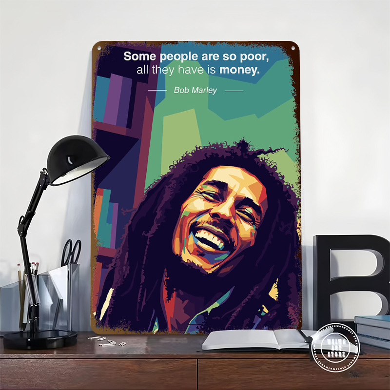 Cytat Boba Marleya Pop Art Tek – 3D Printing Quote recenzja i cena