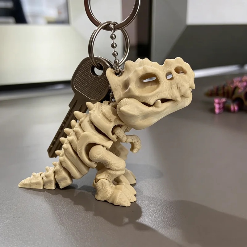 Model szkieletu Tyranozaura Re – 3D Printing Keychain recenzja i cena
