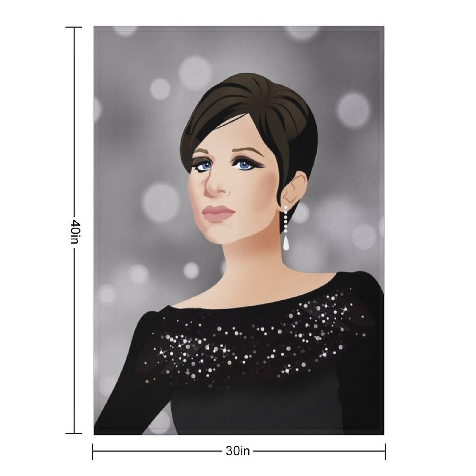Barbra Streisand: Koc z motywe – 3D Printing Icon recenzja i cena