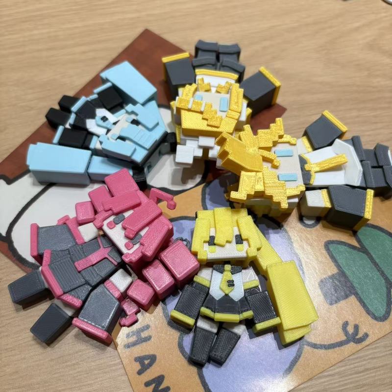 Anime Hatsune Miku 3D Drukowan – 3D Printing Keychain recenzja i cena