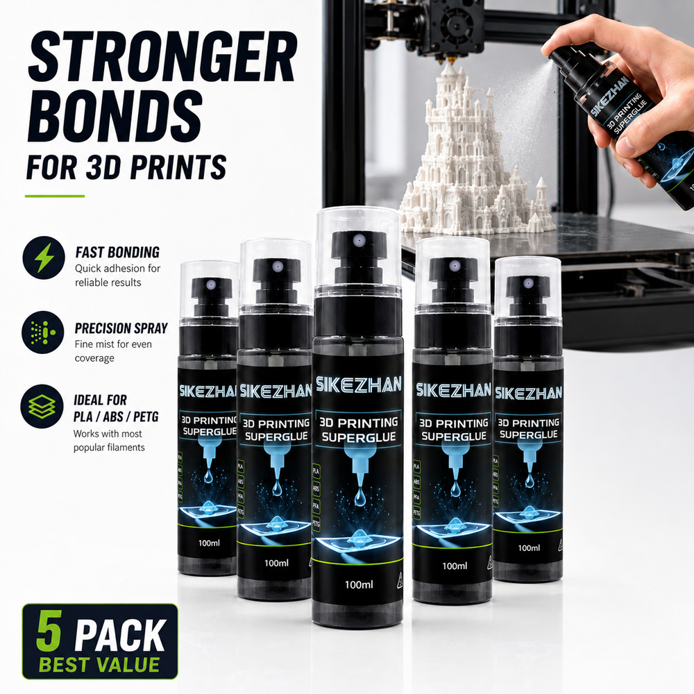 5 szt. Spray klejący do drukar – 3D Printing Technology recenzja i cena