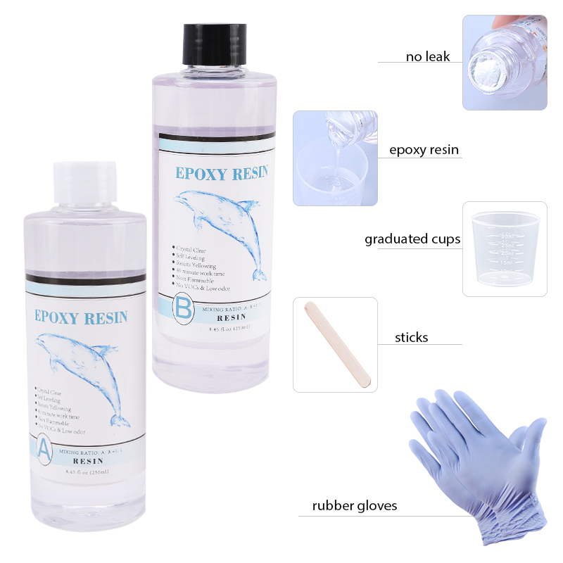 1:1 Przezroczysta żywica epoks – 3D Printing Epoxy Resin recenzja i cena