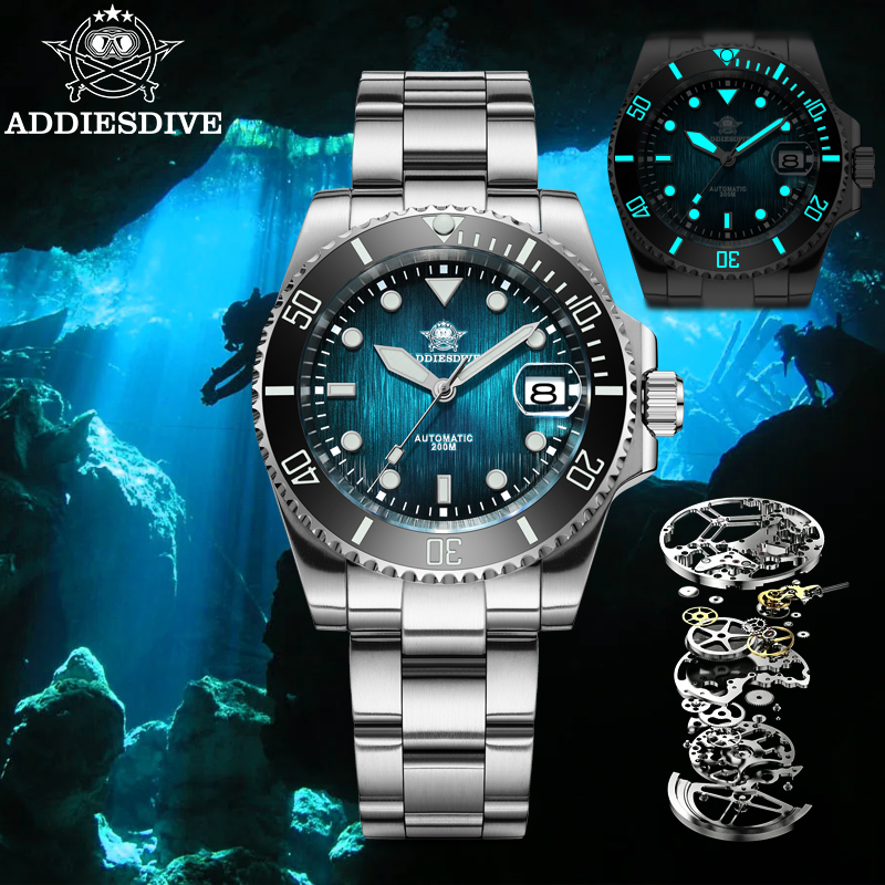 ADDIESDIVE AD2078 Automatyczny – 3D Printing Watch recenzja i cena