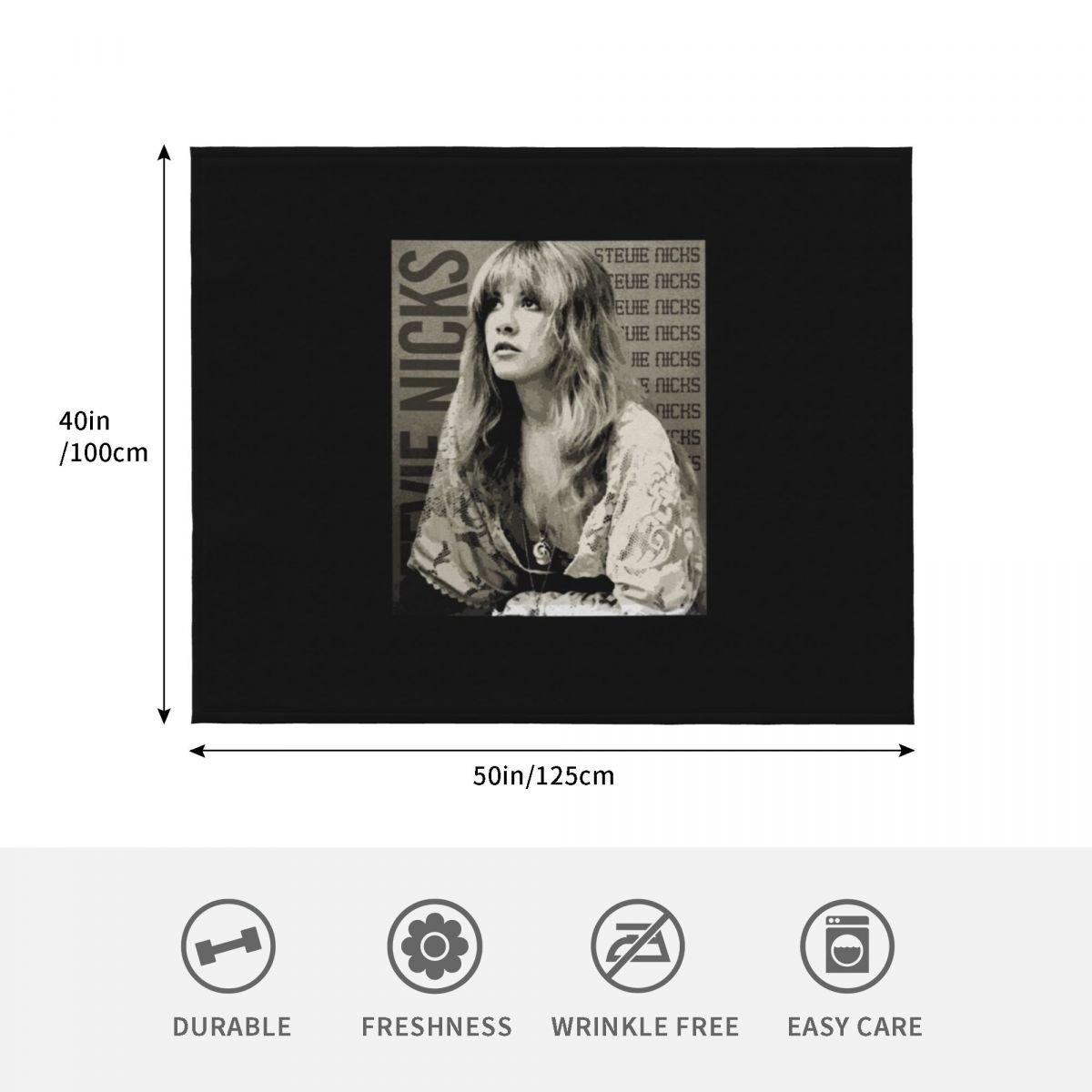 Koc z motywem Stevie Nicks, ik – 3D Printing Icon recenzja i cena