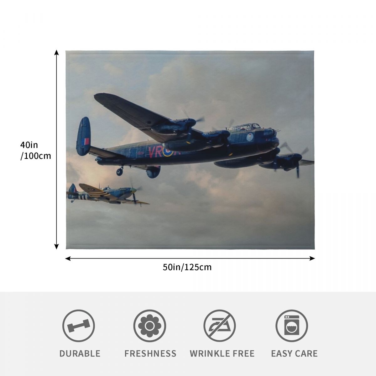 Dwa motywy - Lancaster i Spitf – 3D Printing Icon recenzja i cena