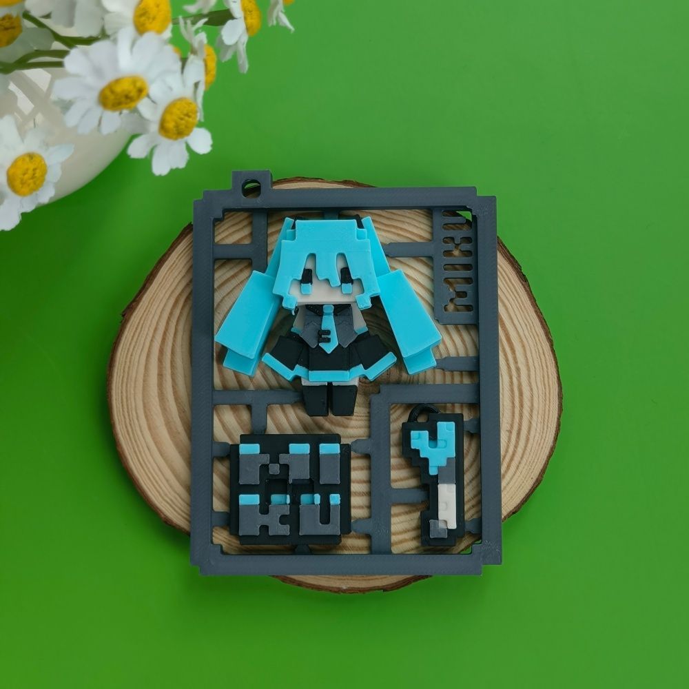 Drukowany w technologii 3D uro – 3D Printing Keychain recenzja i cena